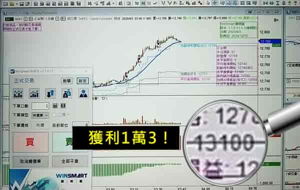 WINSMART聰明贏期貨軟體-獲利對帳單