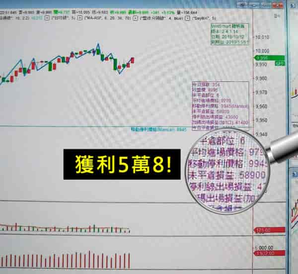 WINSMART聰明贏期貨軟體-獲利對帳單